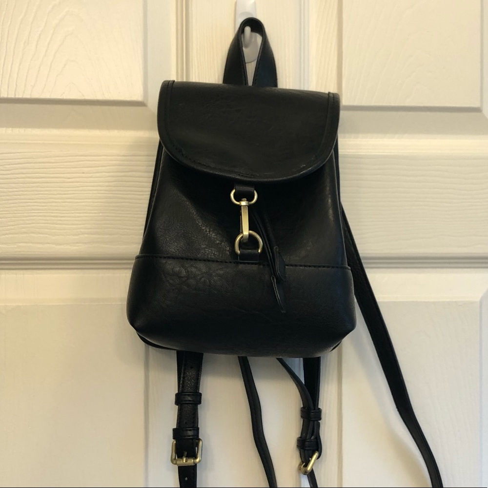 URBAN OUTFITTERS Josie Faux Leather Mini Backpack